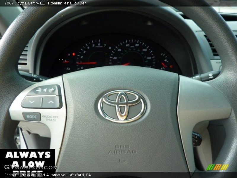 Titanium Metallic / Ash 2007 Toyota Camry LE