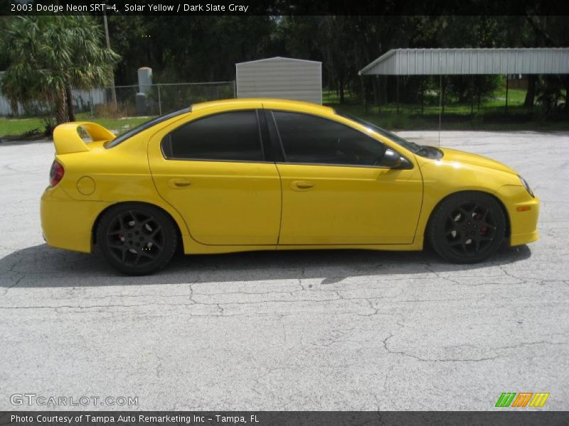 Solar Yellow / Dark Slate Gray 2003 Dodge Neon SRT-4