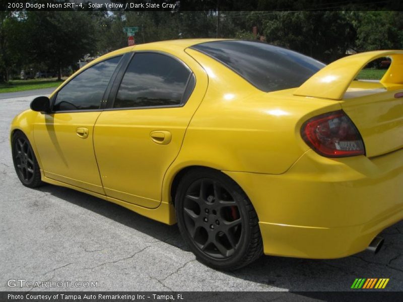 Solar Yellow / Dark Slate Gray 2003 Dodge Neon SRT-4