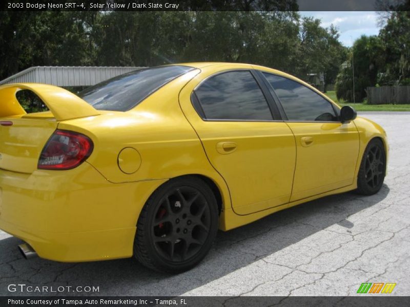 Solar Yellow / Dark Slate Gray 2003 Dodge Neon SRT-4