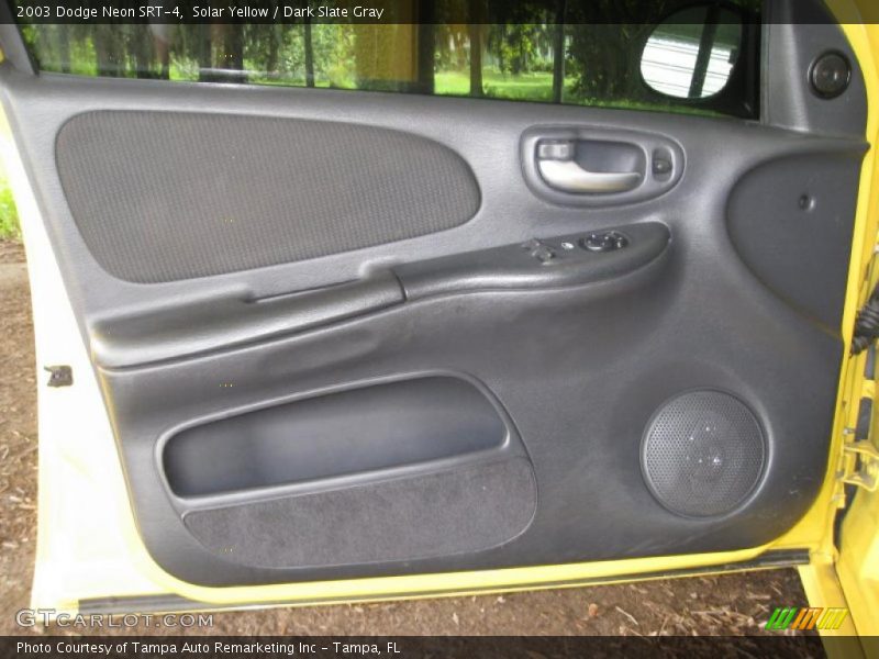 Solar Yellow / Dark Slate Gray 2003 Dodge Neon SRT-4