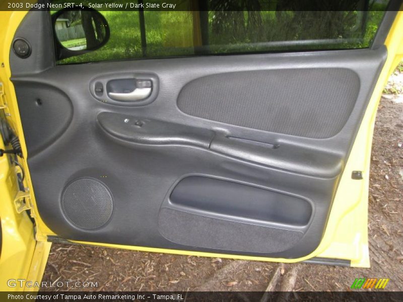 Solar Yellow / Dark Slate Gray 2003 Dodge Neon SRT-4
