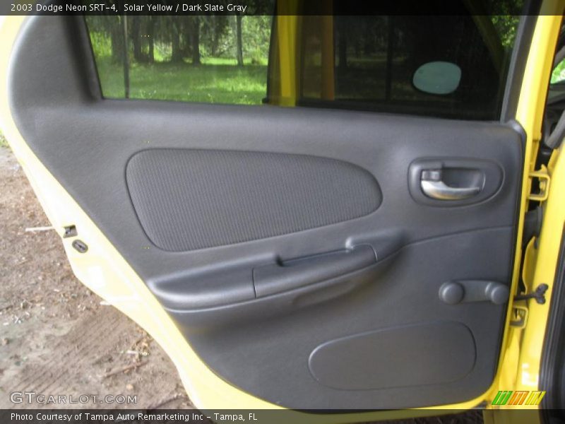 Solar Yellow / Dark Slate Gray 2003 Dodge Neon SRT-4