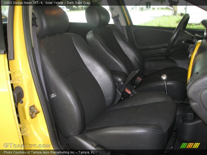 Solar Yellow / Dark Slate Gray 2003 Dodge Neon SRT-4