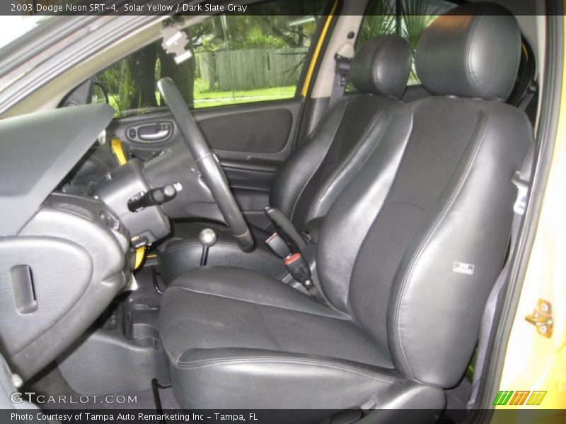 Solar Yellow / Dark Slate Gray 2003 Dodge Neon SRT-4
