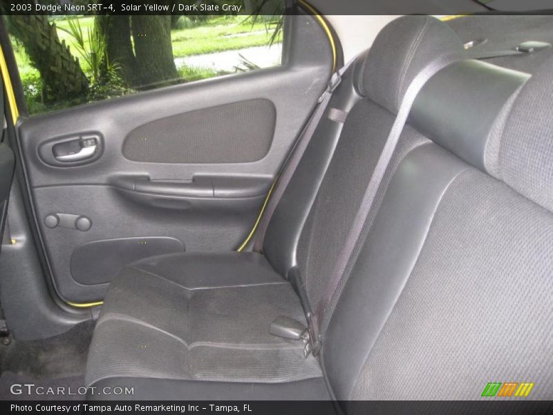 Solar Yellow / Dark Slate Gray 2003 Dodge Neon SRT-4