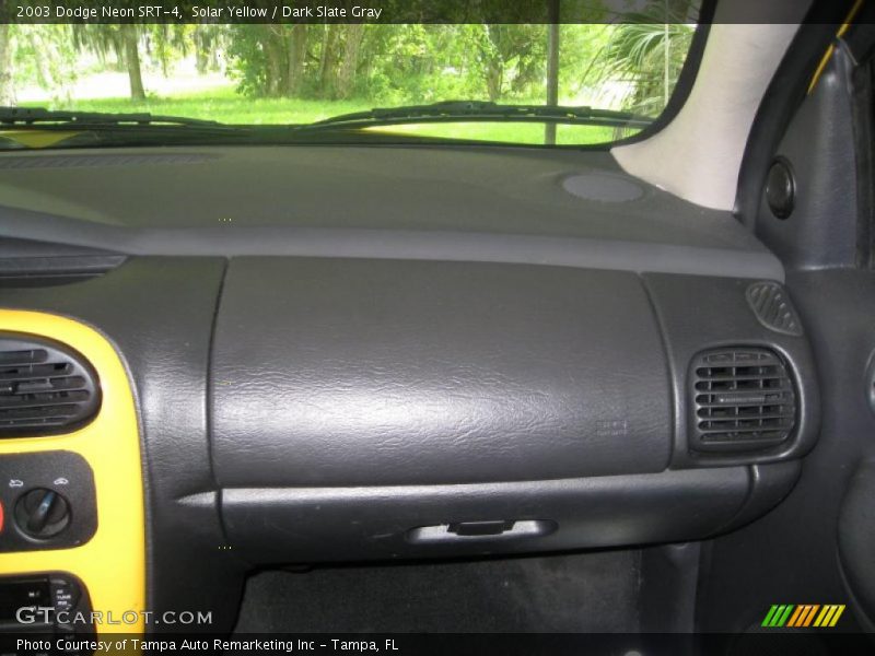 Solar Yellow / Dark Slate Gray 2003 Dodge Neon SRT-4