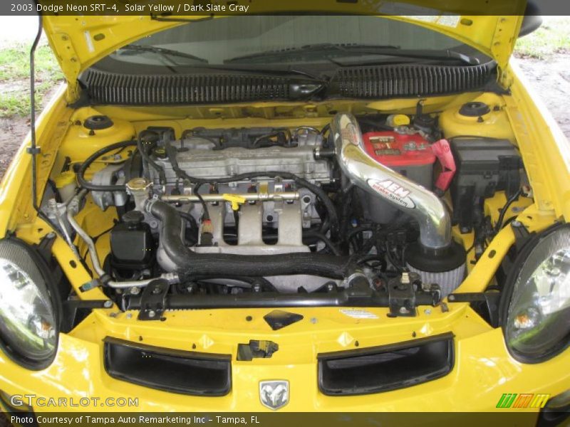 Solar Yellow / Dark Slate Gray 2003 Dodge Neon SRT-4