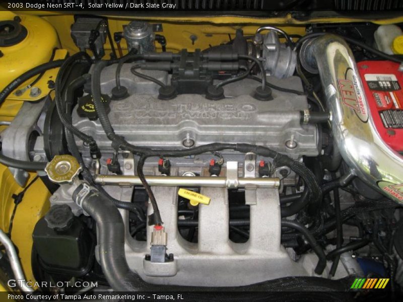 Solar Yellow / Dark Slate Gray 2003 Dodge Neon SRT-4