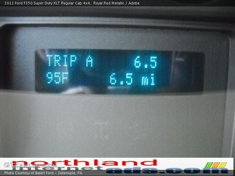 Royal Red Metallic / Adobe 2011 Ford F350 Super Duty XLT Regular Cab 4x4
