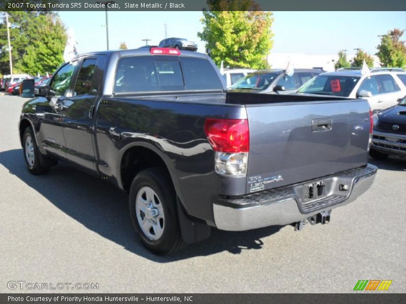 Slate Metallic / Black 2007 Toyota Tundra SR5 Double Cab