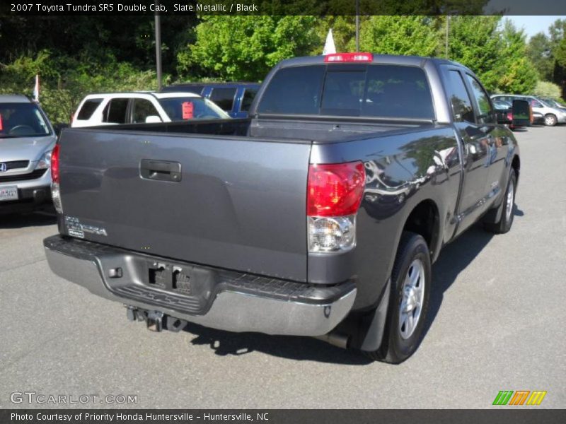 Slate Metallic / Black 2007 Toyota Tundra SR5 Double Cab