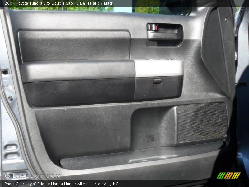 Slate Metallic / Black 2007 Toyota Tundra SR5 Double Cab