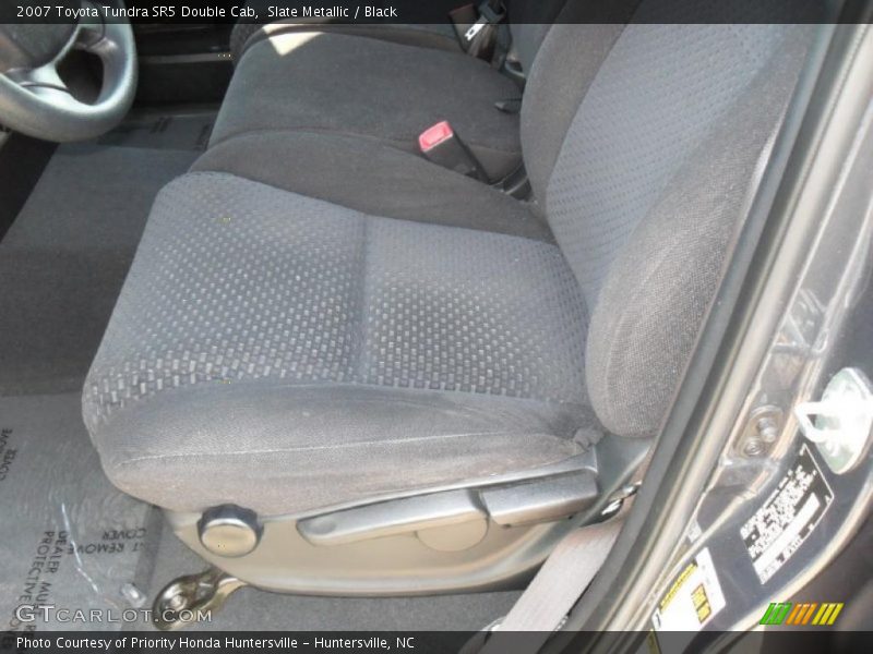 Slate Metallic / Black 2007 Toyota Tundra SR5 Double Cab