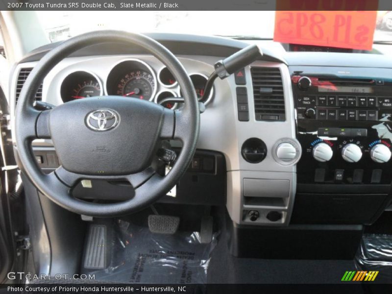 Slate Metallic / Black 2007 Toyota Tundra SR5 Double Cab