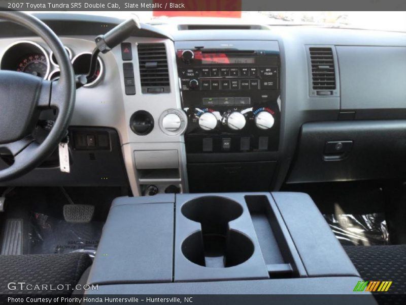 Slate Metallic / Black 2007 Toyota Tundra SR5 Double Cab