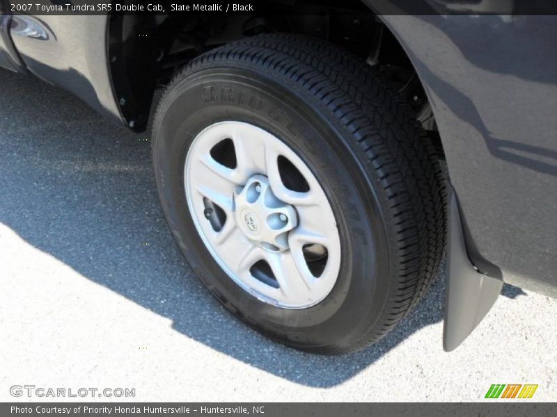 Slate Metallic / Black 2007 Toyota Tundra SR5 Double Cab