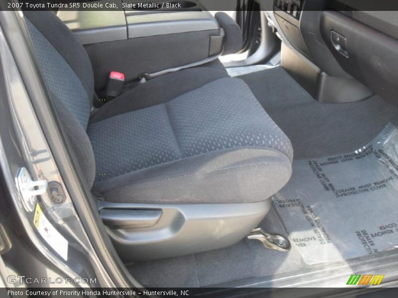 Slate Metallic / Black 2007 Toyota Tundra SR5 Double Cab