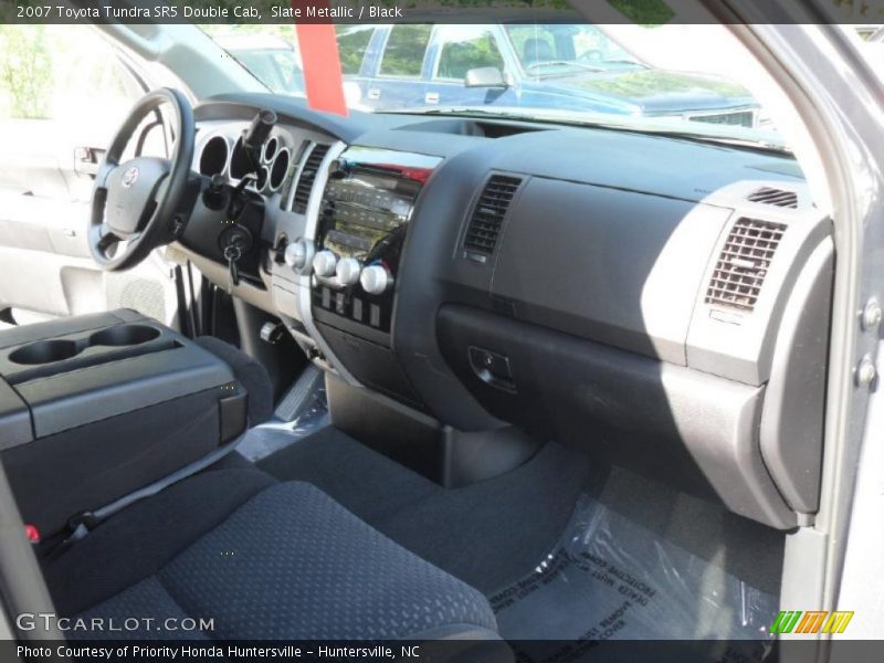 Slate Metallic / Black 2007 Toyota Tundra SR5 Double Cab