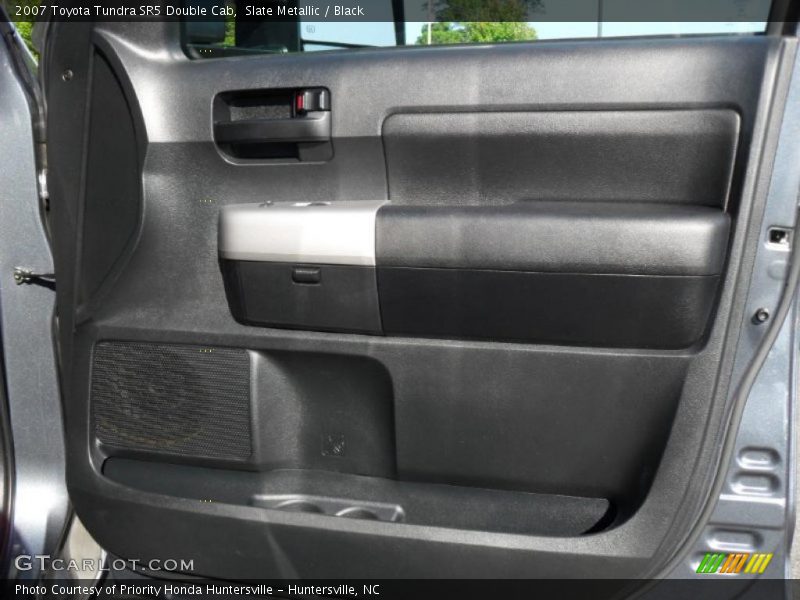 Slate Metallic / Black 2007 Toyota Tundra SR5 Double Cab