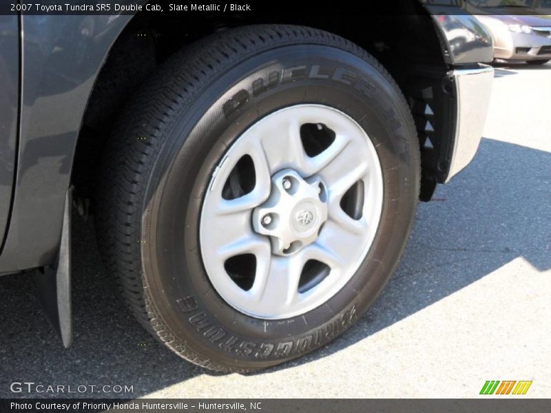 Slate Metallic / Black 2007 Toyota Tundra SR5 Double Cab