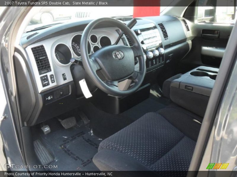 Slate Metallic / Black 2007 Toyota Tundra SR5 Double Cab