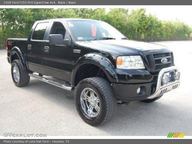Black / Black 2008 Ford F150 FX4 SuperCrew 4x4
