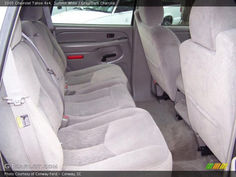 Summit White / Gray/Dark Charcoal 2005 Chevrolet Tahoe 4x4
