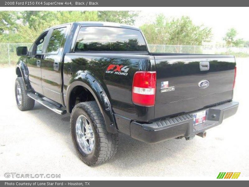 Black / Black 2008 Ford F150 FX4 SuperCrew 4x4