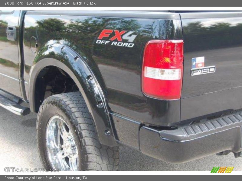 Black / Black 2008 Ford F150 FX4 SuperCrew 4x4