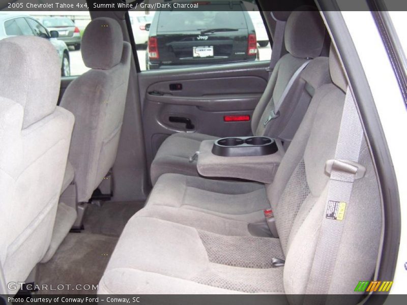 Summit White / Gray/Dark Charcoal 2005 Chevrolet Tahoe 4x4