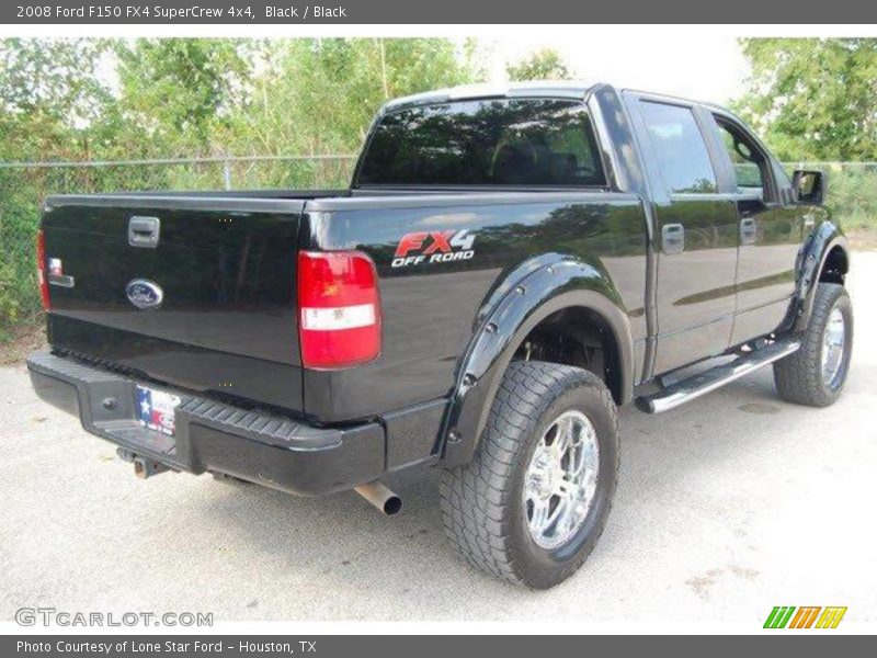 Black / Black 2008 Ford F150 FX4 SuperCrew 4x4