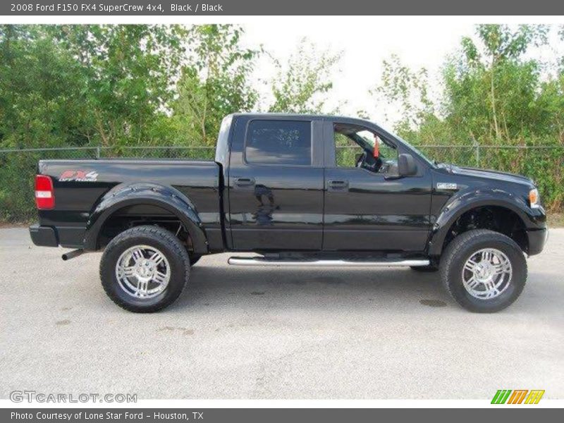 Black / Black 2008 Ford F150 FX4 SuperCrew 4x4