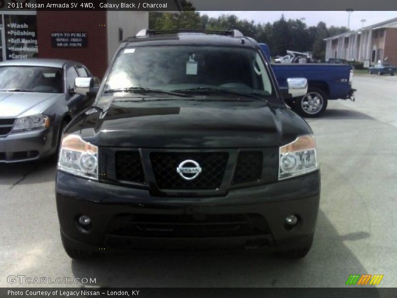 Galaxy Black / Charcoal 2011 Nissan Armada SV 4WD