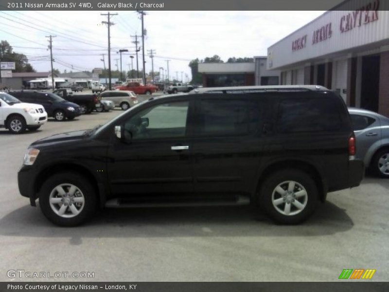 Galaxy Black / Charcoal 2011 Nissan Armada SV 4WD
