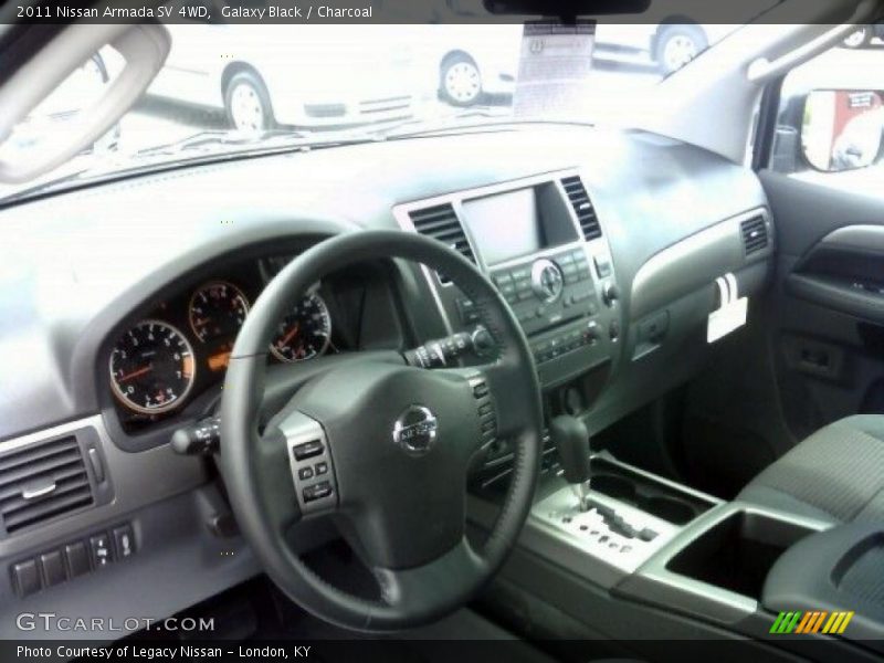 Galaxy Black / Charcoal 2011 Nissan Armada SV 4WD