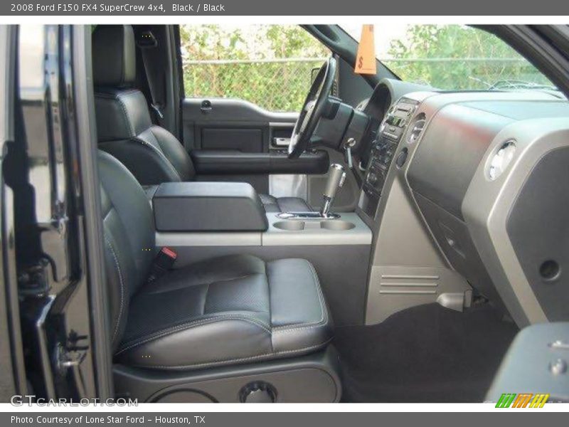 Black / Black 2008 Ford F150 FX4 SuperCrew 4x4