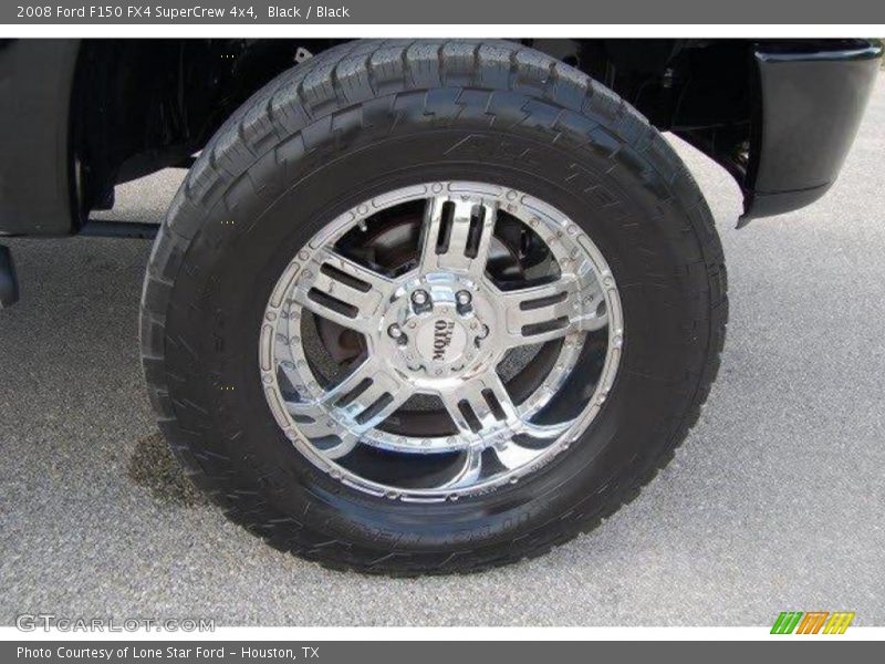 Black / Black 2008 Ford F150 FX4 SuperCrew 4x4