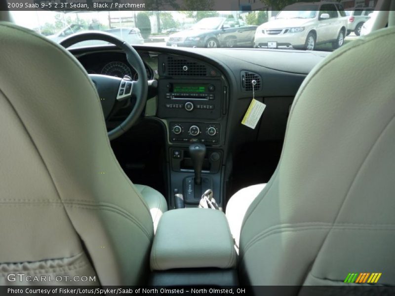 Black / Parchment 2009 Saab 9-5 2.3T Sedan