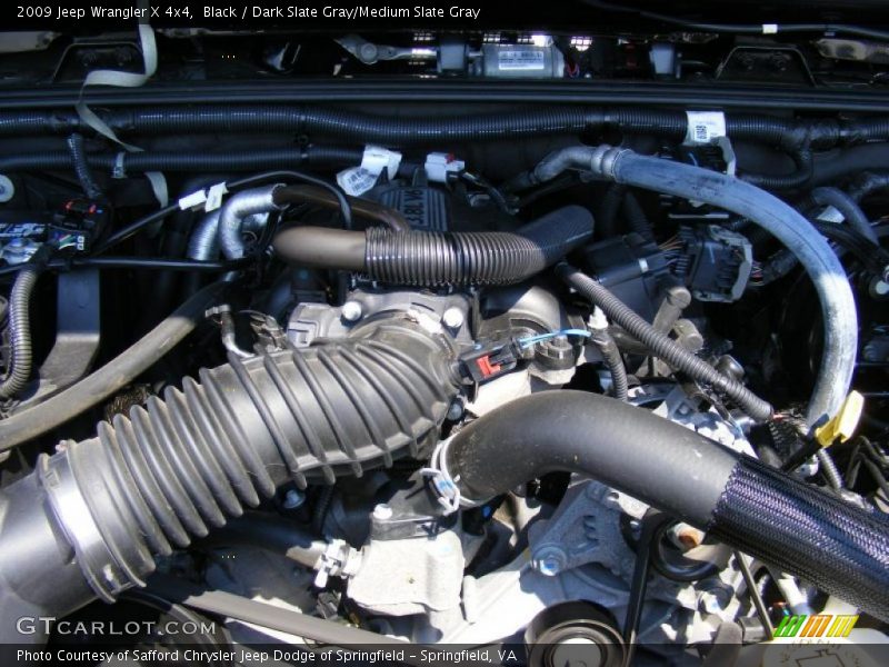 Black / Dark Slate Gray/Medium Slate Gray 2009 Jeep Wrangler X 4x4