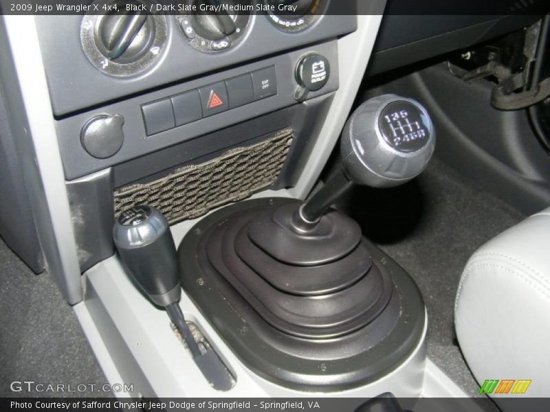 Black / Dark Slate Gray/Medium Slate Gray 2009 Jeep Wrangler X 4x4