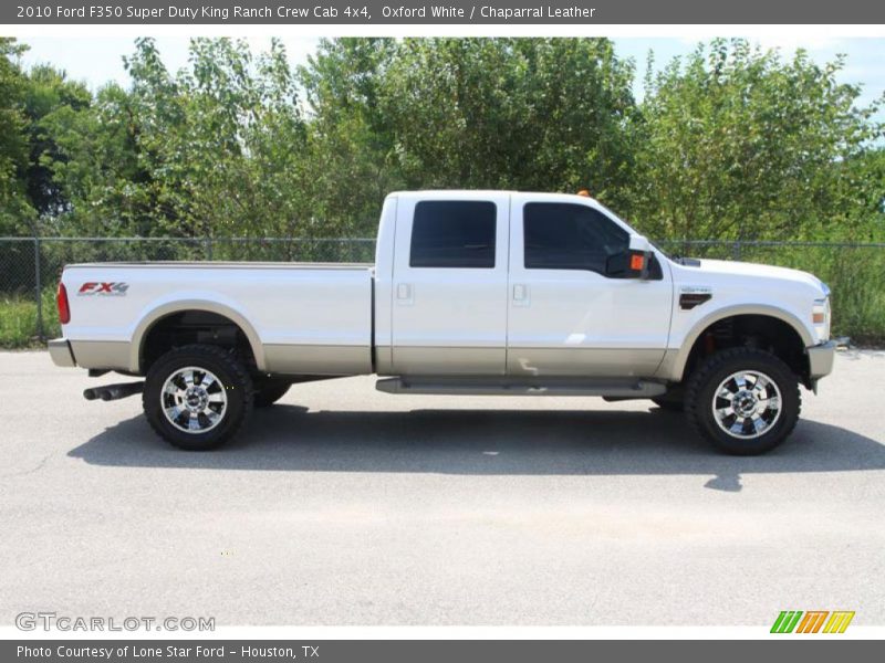Oxford White / Chaparral Leather 2010 Ford F350 Super Duty King Ranch Crew Cab 4x4
