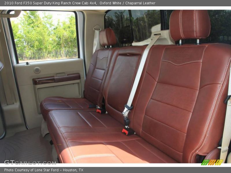Oxford White / Chaparral Leather 2010 Ford F350 Super Duty King Ranch Crew Cab 4x4