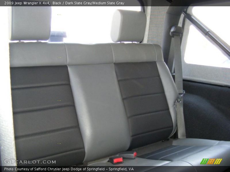 Black / Dark Slate Gray/Medium Slate Gray 2009 Jeep Wrangler X 4x4