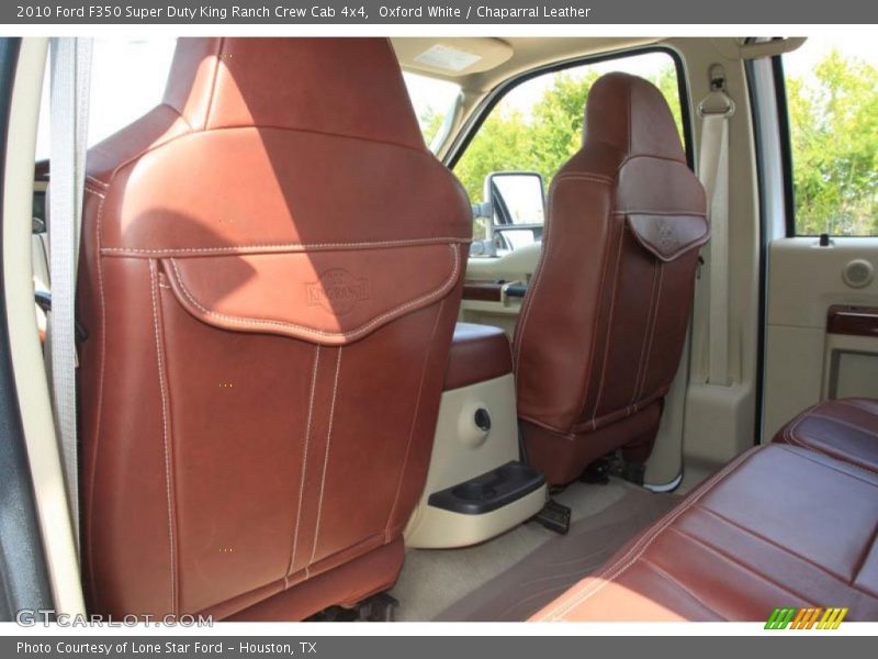 Oxford White / Chaparral Leather 2010 Ford F350 Super Duty King Ranch Crew Cab 4x4