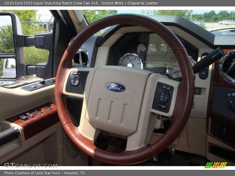 Oxford White / Chaparral Leather 2010 Ford F350 Super Duty King Ranch Crew Cab 4x4