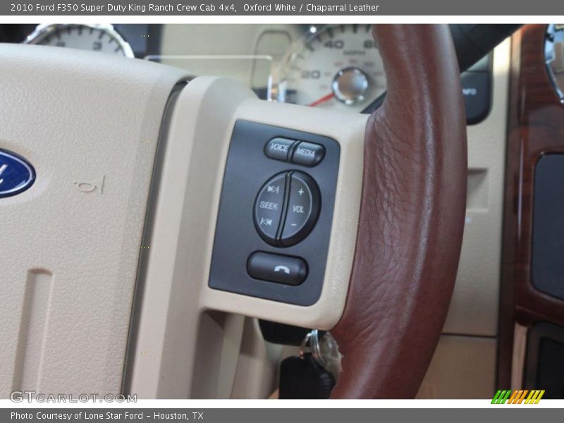 Oxford White / Chaparral Leather 2010 Ford F350 Super Duty King Ranch Crew Cab 4x4