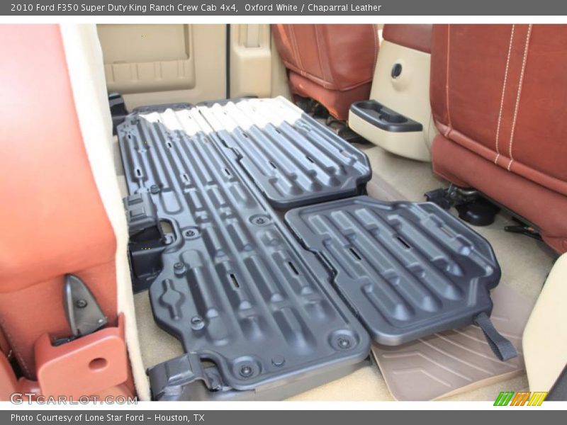 Oxford White / Chaparral Leather 2010 Ford F350 Super Duty King Ranch Crew Cab 4x4