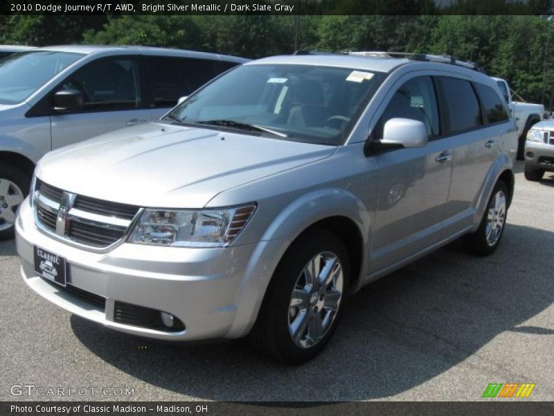 Bright Silver Metallic / Dark Slate Gray 2010 Dodge Journey R/T AWD