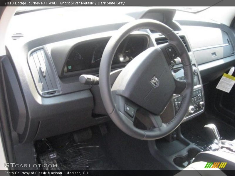 Bright Silver Metallic / Dark Slate Gray 2010 Dodge Journey R/T AWD